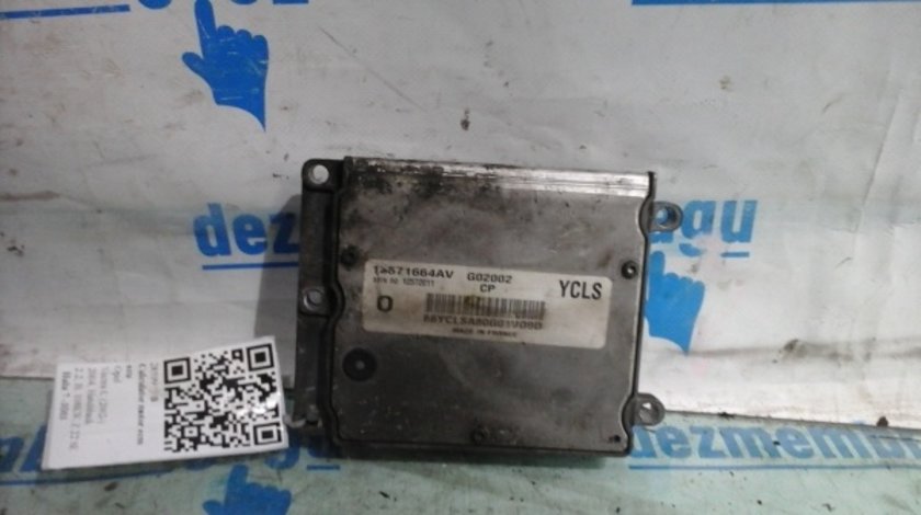 Calculator motor ecm ecu Opel Vectra C (2002-)