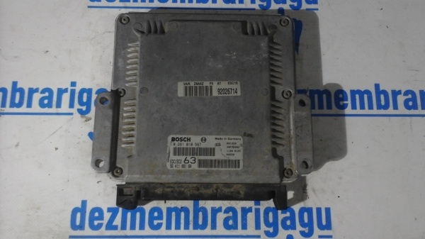 Calculator motor ecm ecu Peugeot 607