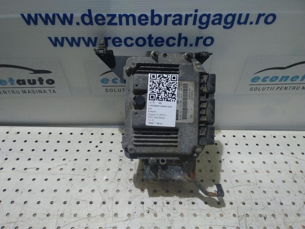 Calculator motor ecm ecu Renault Megane Ii (2002-)