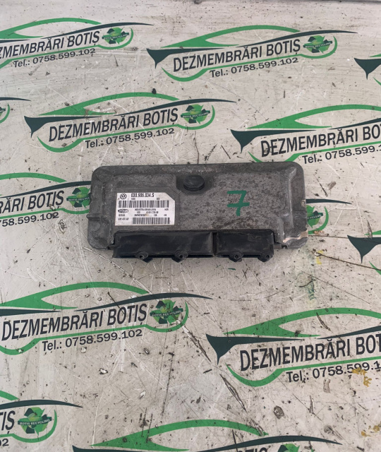 Calculator motor ECU 030906034S Volkswagen VW Fox 2 [facelift] [2005 - 2009] Hatchback 3-usi