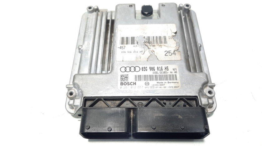 Calculator motor ECU, 03G906016HS, Audi A4 (8EC, B7), 2.0 TDI, BRE (idi:199600)