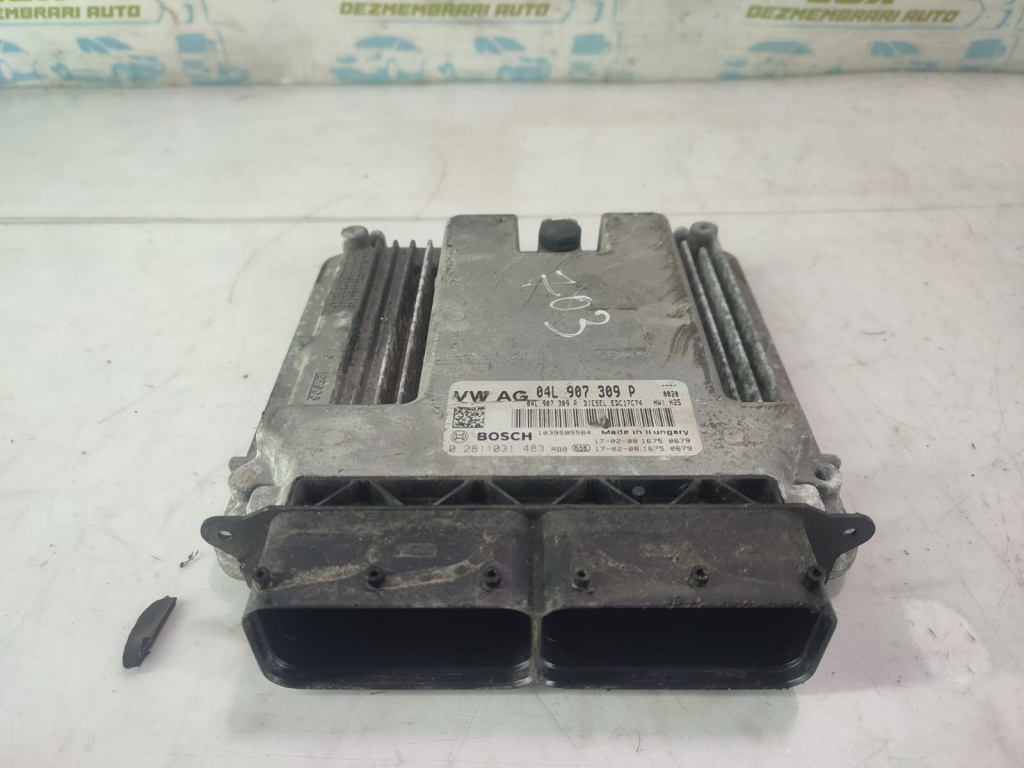 Calculator motor ECU 04L907309p 0281031483 2.0 tdi DFHA Skoda Kodiaq [2017 - 2020] 2.0 tdi DFHA