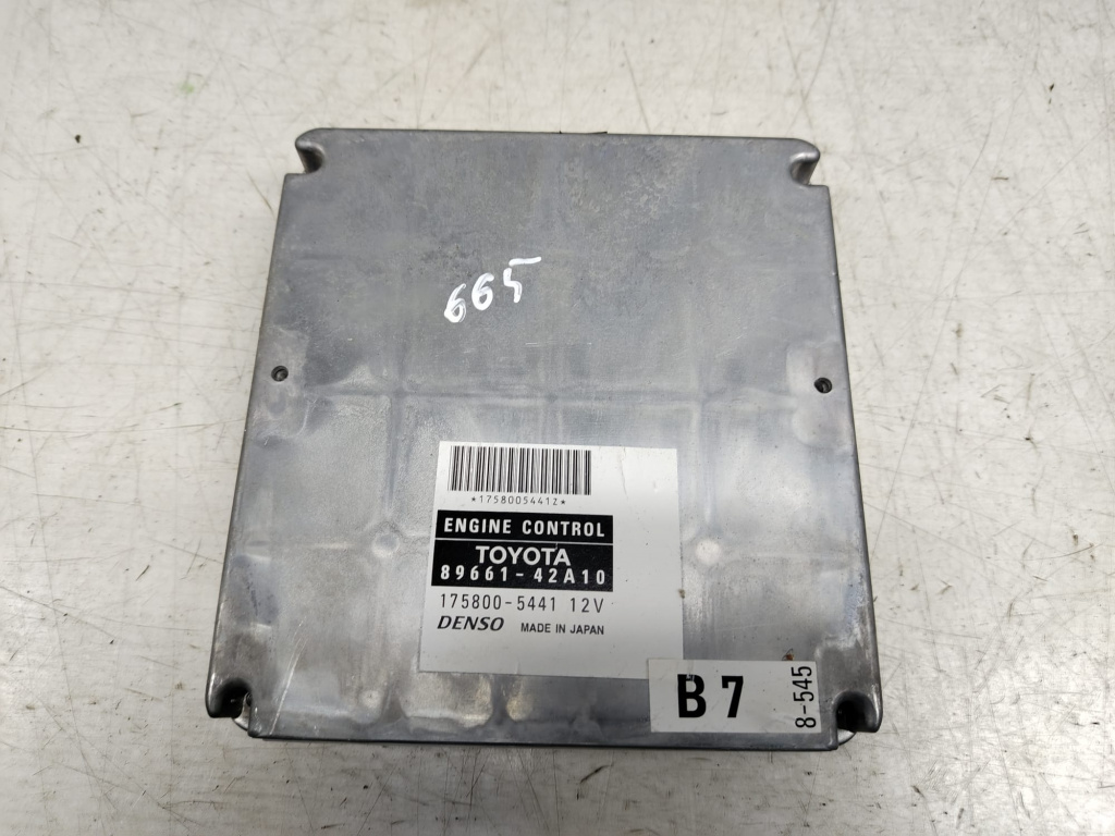 Calculator motor ecu 2.0 d-4d 1cd-ftv 8966142a10 Toyota Rav 4 2 (XA20) [2000 - 2003] 2.0 d-4d 1cd-ftv