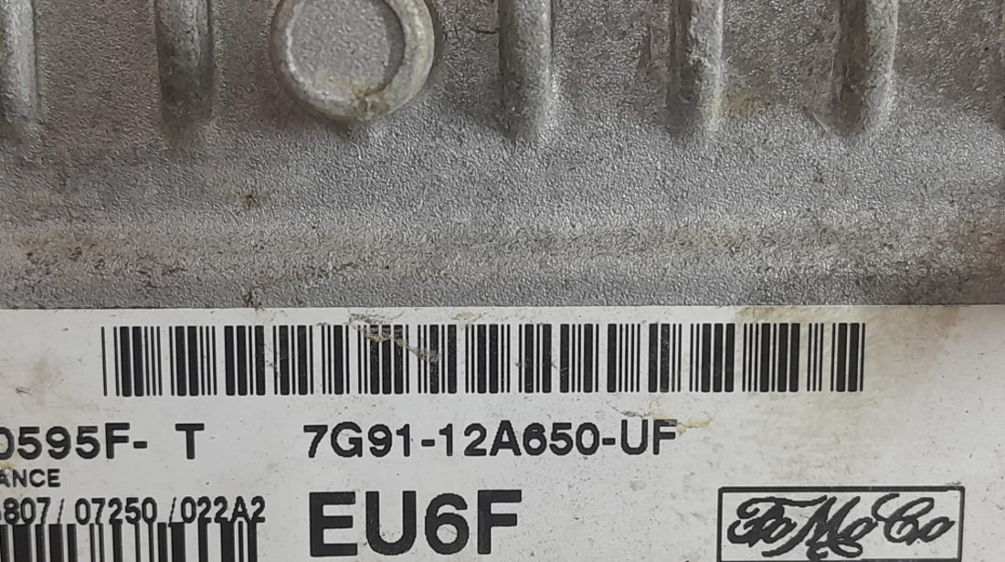 Calculator motor ECU 2.0 TDCI UFBB 7G9112A650UF Ford Mondeo MK4 [2007 - 2010] 2.0 TDCI UFBB