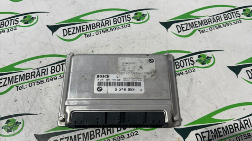 Calculator motor ECU 2 248 959 BMW Seria 3 E46 [1997 - 2003] Sedan 4-usi 320d MT (136 hp)