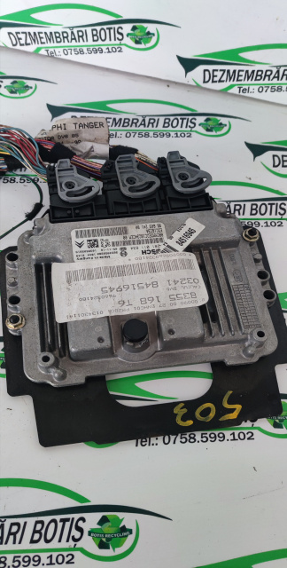 Calculator motor ECU 96 603 241 80 Peugeot 307 [facelift] [2005 - 2008] Hatchback 5-usi 1.6 HDi MT (110 hp)