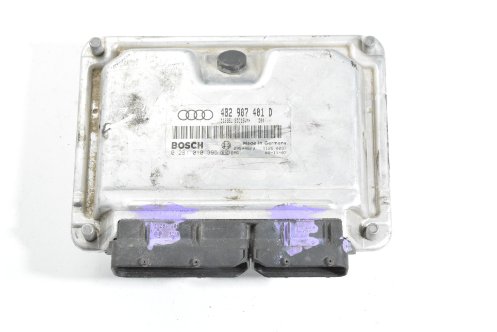 Calculator Motor / ECU Audi A6 (4B, C5) 1997 - 2005 0281010395, 4B2907401D