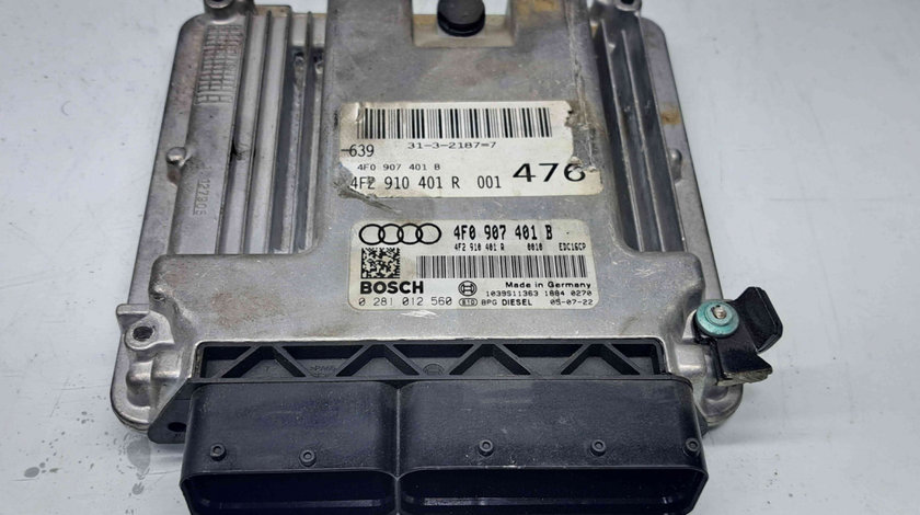 Calculator motor ECU Audi A6 (4F2, C6) [Fabr 2004-2010] 4F0907401B 2.7 TDI BPP 132KW 180CP