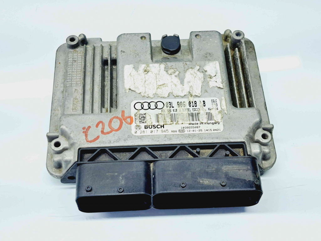 Calculator motor ECU Audi A6 (4G2, C7) S-line [Fabr 2012-2017] 03L906018LB 0281017945 2.0 TDI CGLC 130KW / 177CP