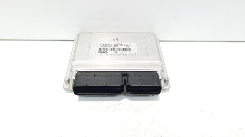 Calculator motor ECU, Bosch, cod 3B0907552L, 0261206397, Audi A6 (4B2, C5) 2.4 benz (id:592423)