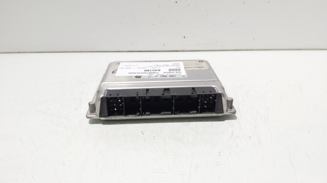 Calculator motor ECU Bosch, cod 7786887, 0281010205, Bmw 3 (E46) 2.0 diesel, 204D4 (id:645185)