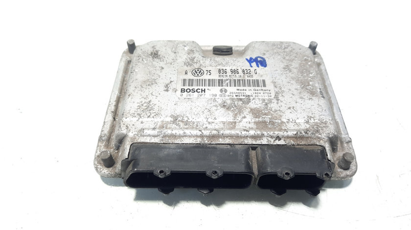 Calculator motor ECU, cod 036906032G, 0261207190, VW Caddy 3 (2KA, 2KH), 1.4 benz, BCA (idi:560708)