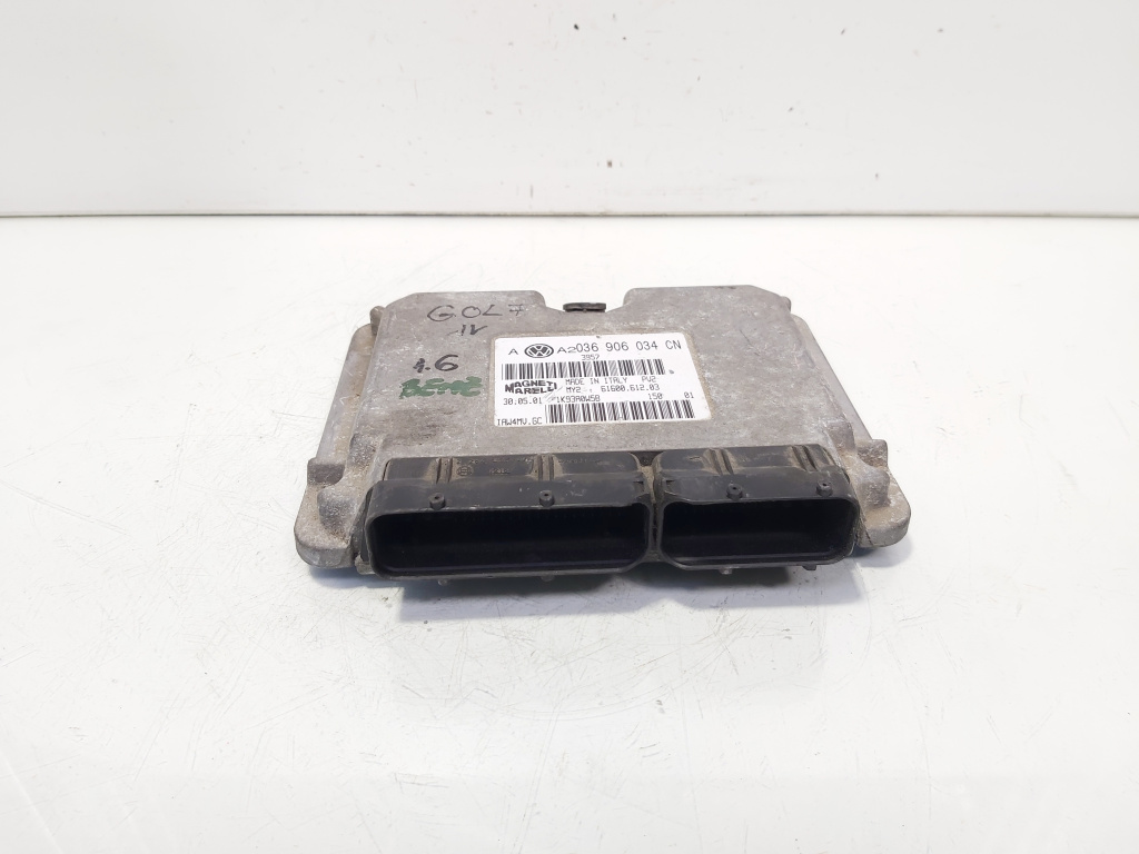 Calculator motor ECU, cod 036906034CN, VW Bora (1J2), 1.6 16v benz, AZD (idi:644664)