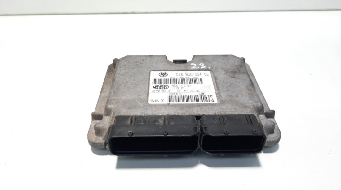 Calculator motor ECU, cod 036906034DE, Seat Cordoba (6L2), 1.4 benz, BBY (idi:577213)