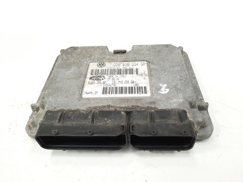 Calculator motor ECU, cod 036906034GP, VW Lupo (6X1, 6E1), 1.4 benz, BBY (idi:549989)