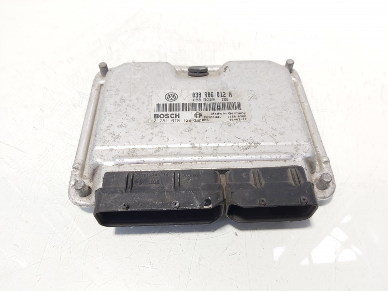 Calculator motor ECU, cod 038906012H, 0281010129, Skoda Octavia 1 (1U2), 1.9 TDI, ALH (id:644983)