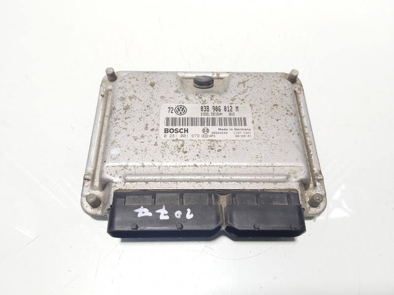 Calculator motor ECU, cod 038906012M, Skoda Octavia 1 Combi (1U5) 1.9 TDI, ALH (idi:631727)