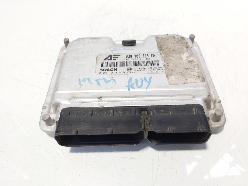 Calculator motor ECU, cod 038906019FA, 0281010629, Ford Galaxy 1, 1.9 TDI, AUY (id:644901)