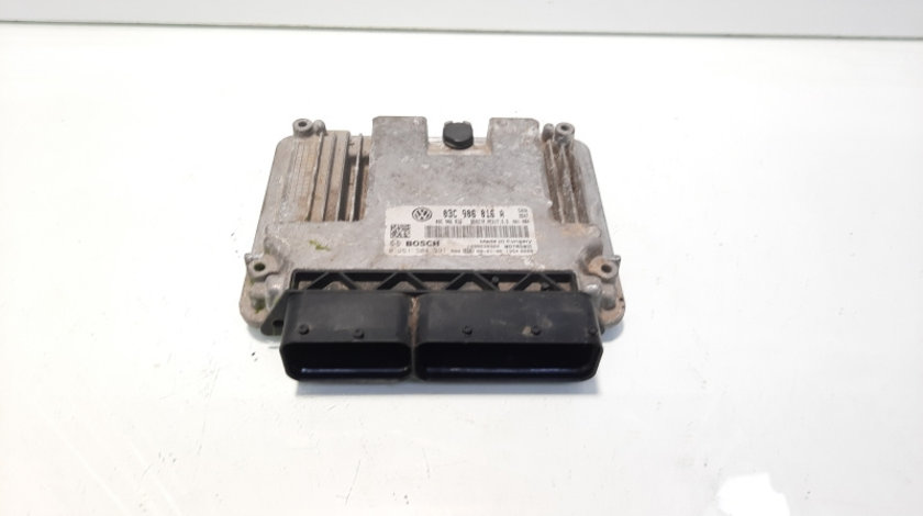 Calculator motor ECU, cod 03C906016A, VW Golf 5 (1K1), 1.4 TSI, CAXA (idi:582159)