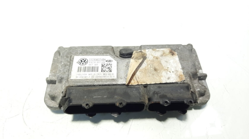 Calculator motor ECU, cod 03C906024BH, Skoda Roomster (5J), 1.4 benz, CGG (idi:396698)