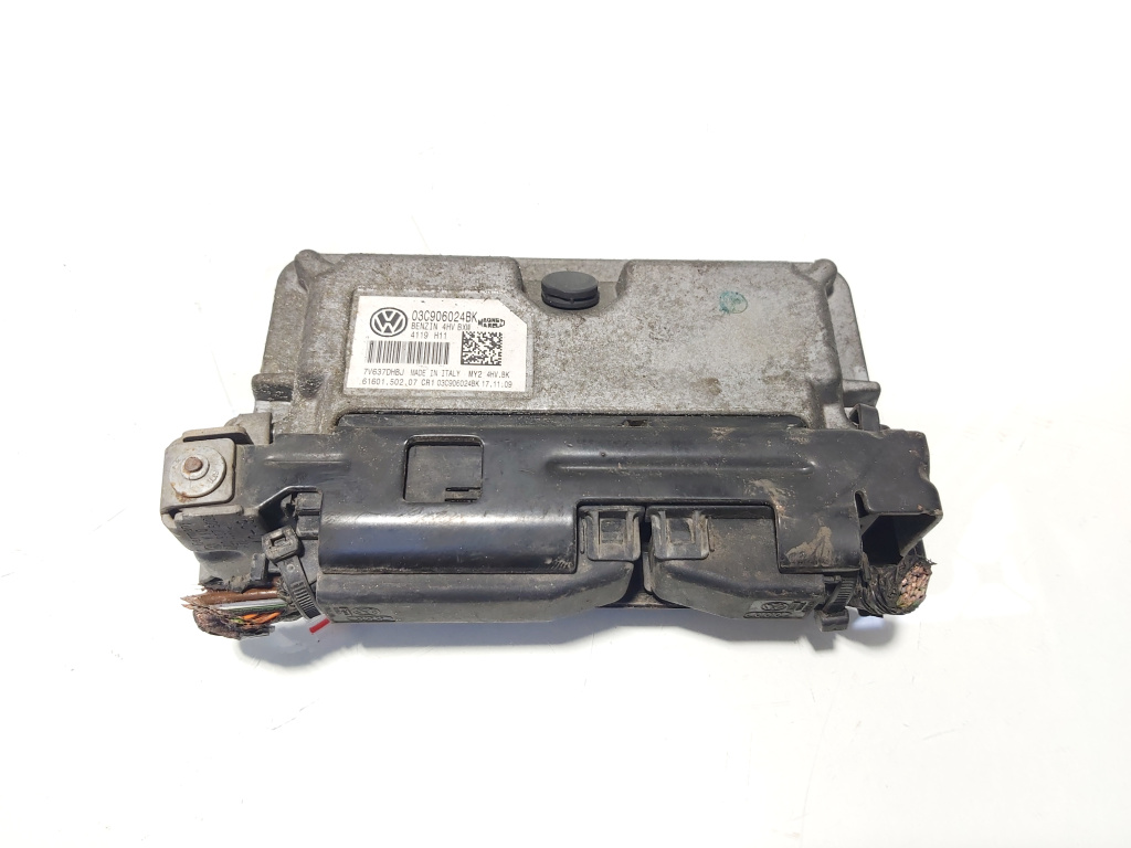 Calculator motor ECU, cod 03C906024BK, Seat Cordoba (6L2), 1.4 benz, BXW (idi:633923)