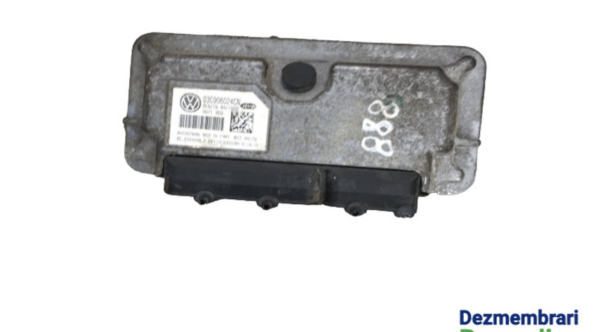 Calculator motor ECU Cod: 03C906024CN Volkswagen VW Polo 5 6R [2009 - 2015] Hatchback 5-usi 1.4 MT (85 hp) Cod motor CGGB, Cod cutie LVE