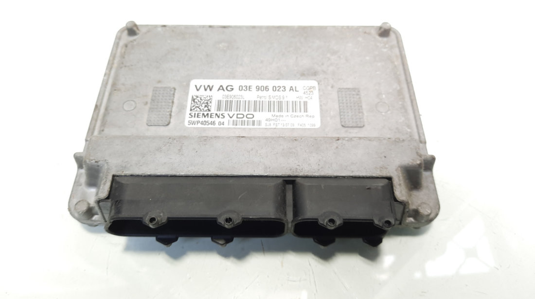 Calculator motor ECU, cod 03E906023AL, Skoda Rapid (NH3), 1.2 benz, CGP (idi:597149)