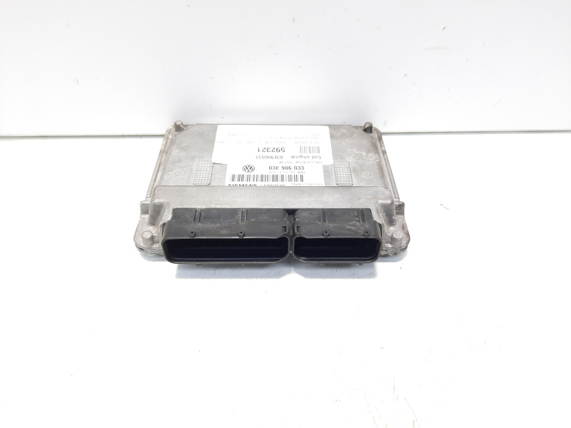 Calculator motor ECU, cod 03E906033, Seat Ibiza 4 (6L1) 1.2 benz, AZQ (idi:592321)