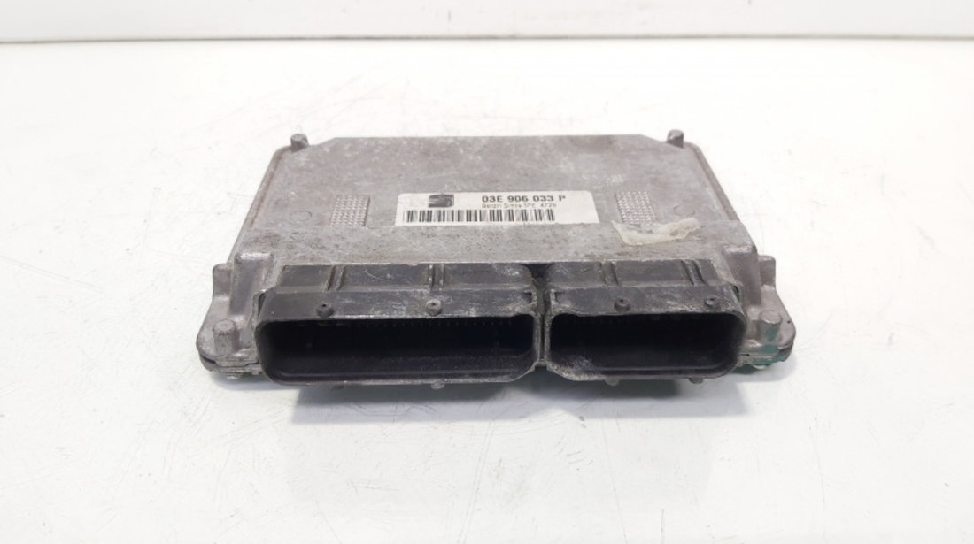 Calculator motor ECU, cod 03E906033P, Skoda Fabia 1 Sedan (6Y3), 1.2 benz, BME (idi:644659)