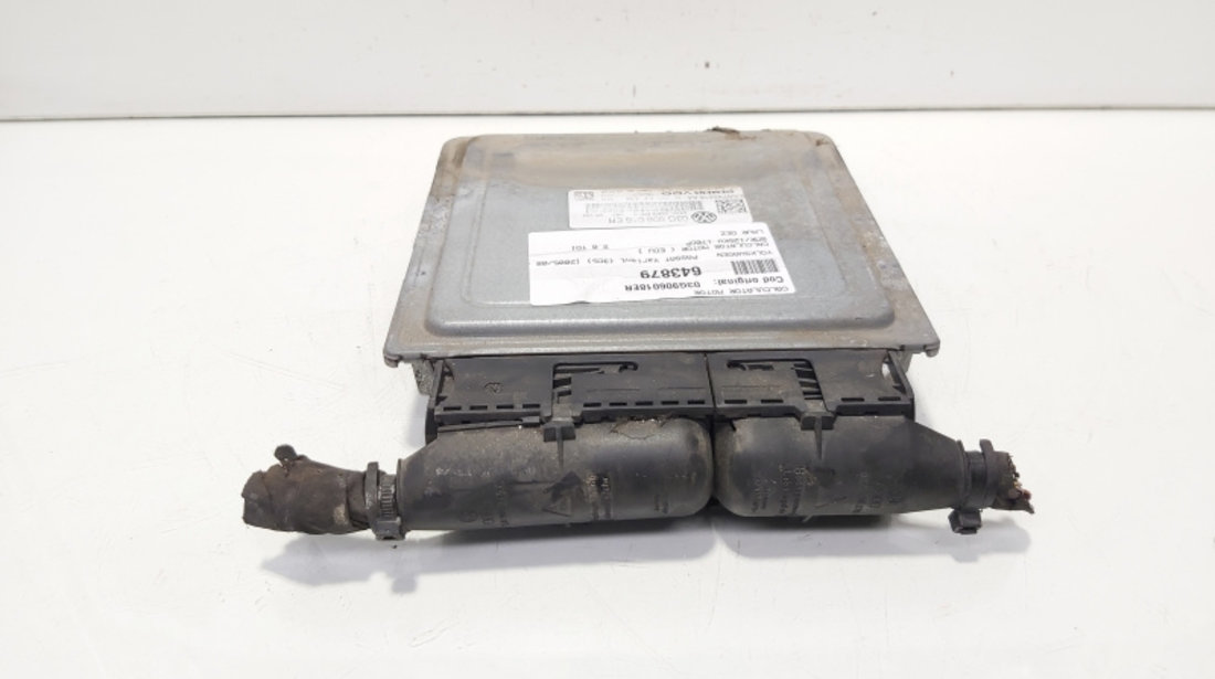 Calculator motor ECU, cod 03G906018ER, Vw Passat Variant (3C5) 2.0 TDI, BMR (id:643879)