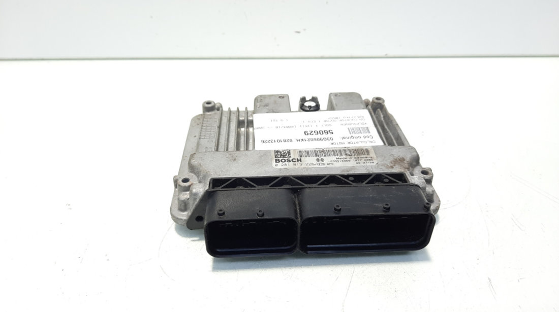 Calculator motor ECU, cod 03G906021KH, 0281013226, Vw Golf 5 Variant (1K5) 1.9 TDI, BXE (idi:560629)