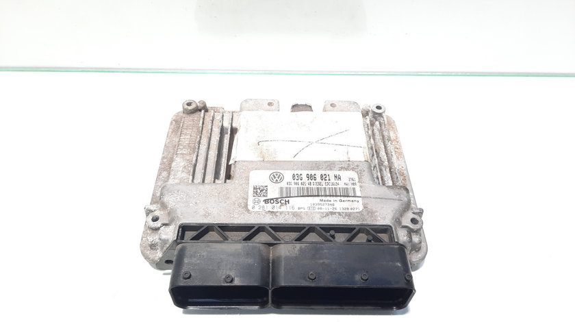 Calculator motor ECU, cod 03G906021NA, Seat Altea (5P1), 1.9 TDI, BLS (idi:453298)