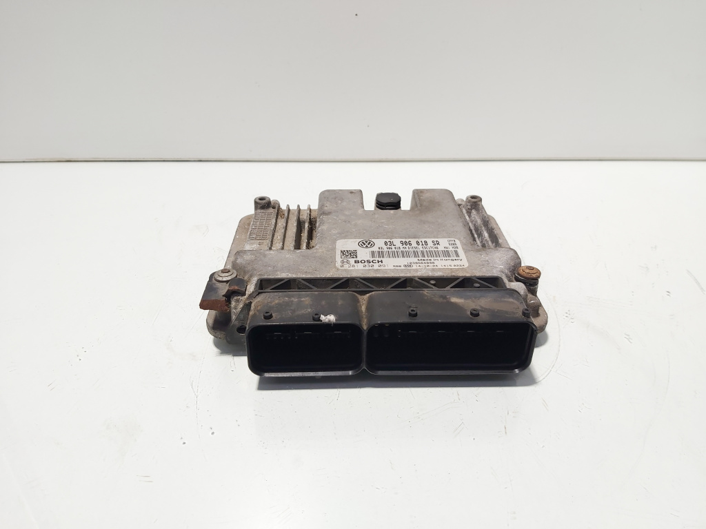 Calculator motor ECU, cod 03L906018SR, 0281011864, Skoda Superb II Combi (3T5) 2.0 TDI, CFFB (id:680683)