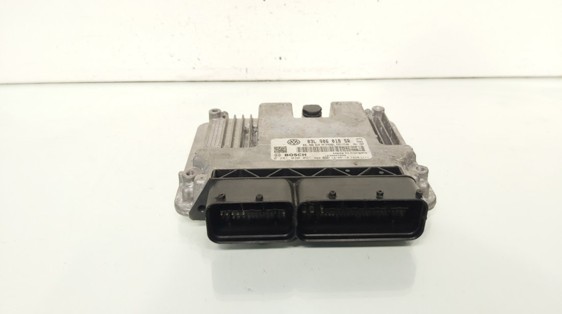 Calculator motor ECU, cod 03L906018SR, 0281011864, Skoda Superb II Combi (3T5) 2.0 TDI, CFFB (id:665843)