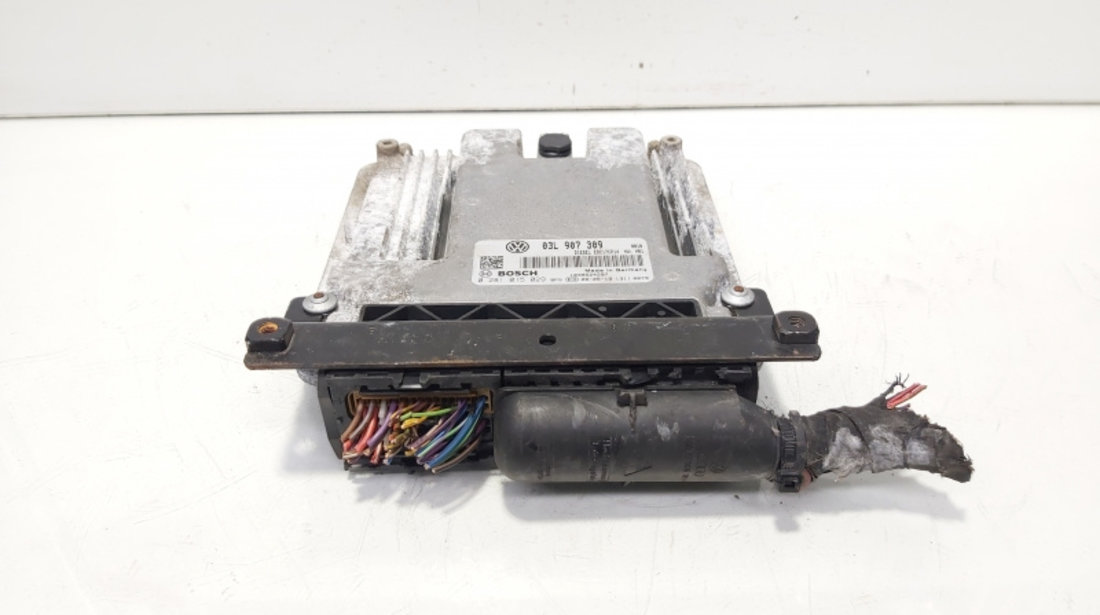 Calculator motor ECU, cod 03L907309, 0281015029, Audi TT (8J3) 2.0 TDI, CBBB (idi:643874)