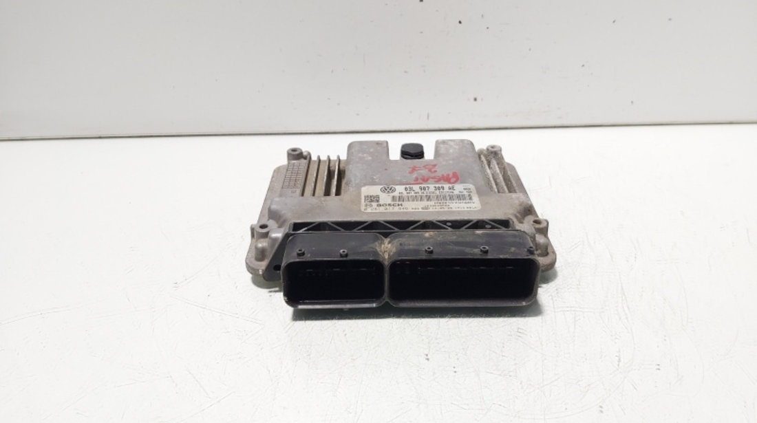 Calculator motor ECU, cod 03L907309AE, 0281017946, VW Passat CC (357), 2.0 TDI, CFG (idi:645153)