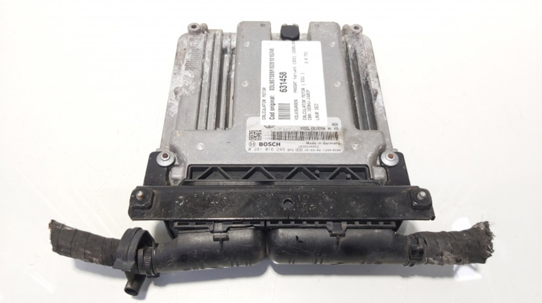 Calculator motor ECU, cod 03L907309f, 0281016249, Vw Tiguan (5N) 2.0 TDI, CBA (idi:631458)