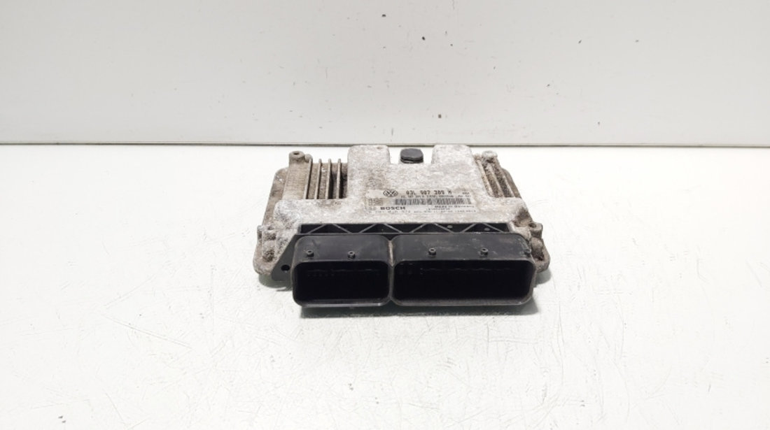 Calculator motor ECU, cod 03L907309N, 0281016374, VW Passat CC (357), 2.0 TDI, CFG (idi:645161)