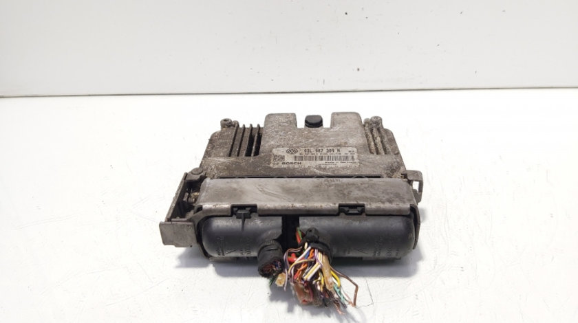 Calculator motor ECU, cod 03L907309N, 0281016374, VW Eos (1F7, 1F8), 2.0 TDI, CFF (idi:647758)