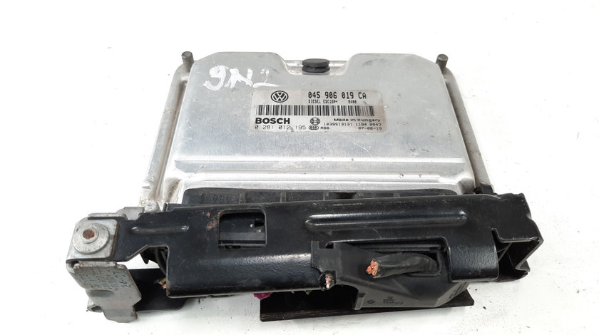 Calculator motor ECU, cod 045906019CA, 0281012195, Seat Ibiza 4 (6L1) 1.4 TDI, BNV (idi:538574)