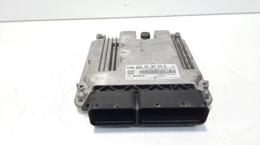 Calculator motor ECU, cod 04L907309B, 0281018510, Audi A3 (8V1), 1.6 TDI, CLH (idi:560661)