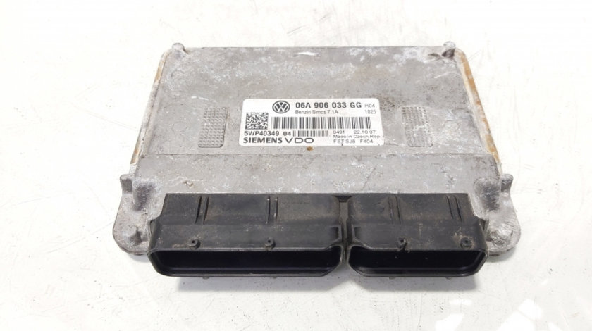 Calculator motor ECU, cod 06A906033GG, Seat Leon (1P1), 1.6 benz, BSE (idi:647809)