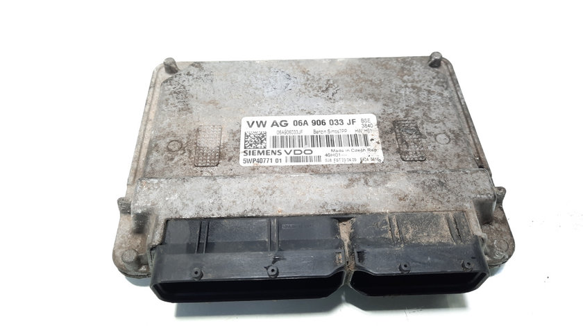 Calculator motor ECU, cod 06A906033JF, Seat Altea (5P1), 1.6 benz, BSE (idi:578651)