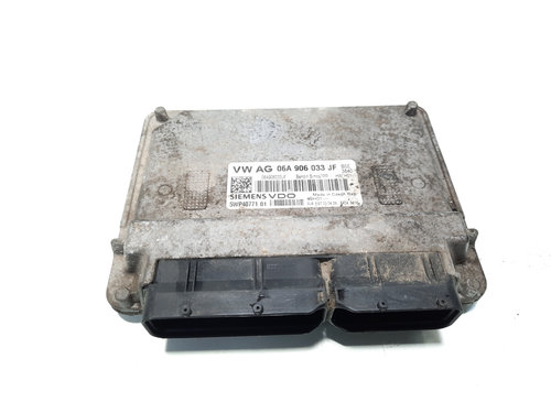 Calculator motor ECU, cod 06A906033JF, Seat Leon (1P1), 1.6 benz, BSE (idi:578651)