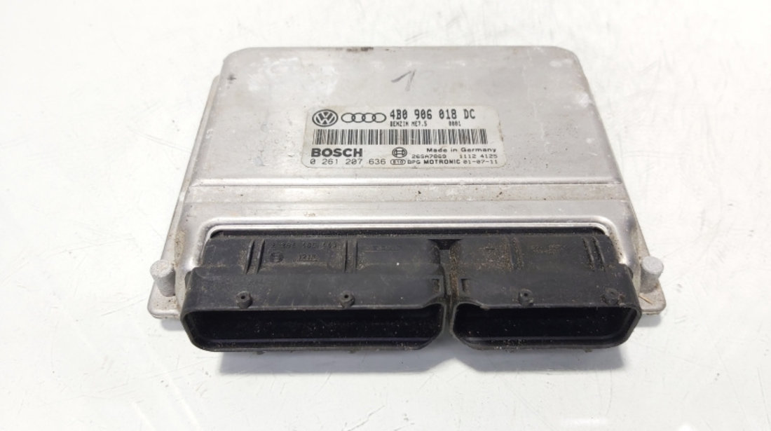 Calculator motor ECU, cod 4B0906018DC, Audi A4 (8D2, B5), 1.8 T benz, AWT (idi:647851)