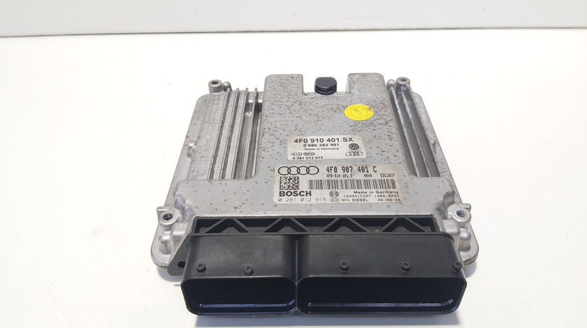 Calculator motor ECU, cod 4F0907401C, 0281012915, Audi A6 Allroad (4FH, C6) 2.7 TDI (idi:624978)