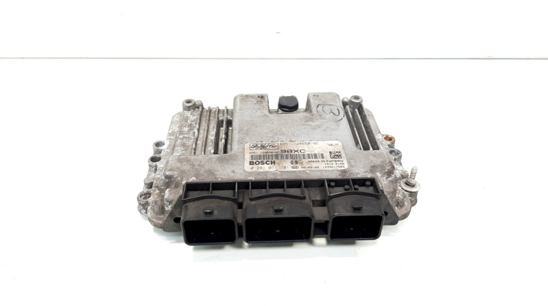 Calculator motor ECU, cod 6M51-12A650-NC, Ford Focus C-Max, 1.6 TDCI, HHDB (idi:535458)