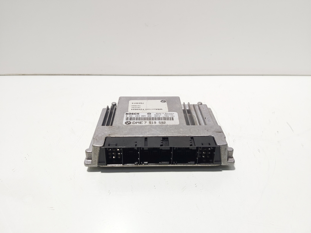 Calculator motor ECU, cod 7519592, 0261209005, Bmw 3 (E46) 2.0 benz, N42B20A (id:677770)