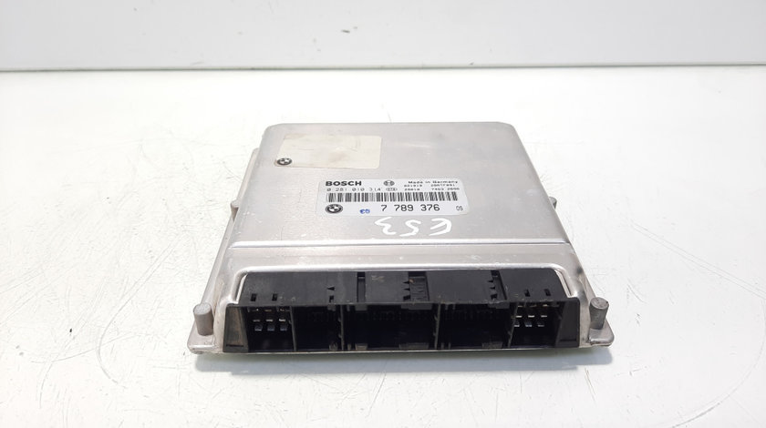 Calculator motor ECU, cod 7789376, 0281010314, Bmw 5 (E39), 3.0 diesel, 306D1 (idi:563990)