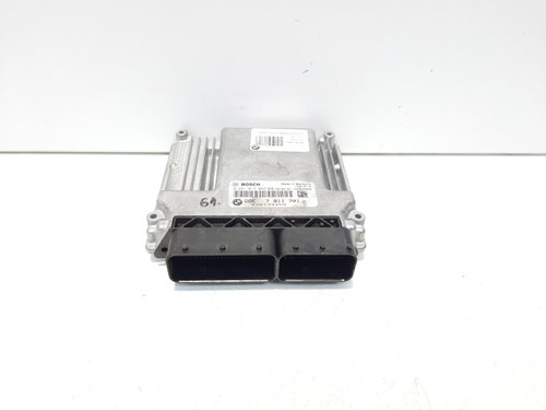 Calculator motor ECU, cod 7811701-01, 0281015042, Bmw 3 Touring (E91), 2.0 diesel, N47D20C (idi:5923...